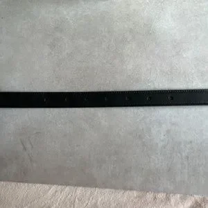 Gucci | Accessories | Slim Black Gucci Belt Sz 995 | Poshmark display picture 2